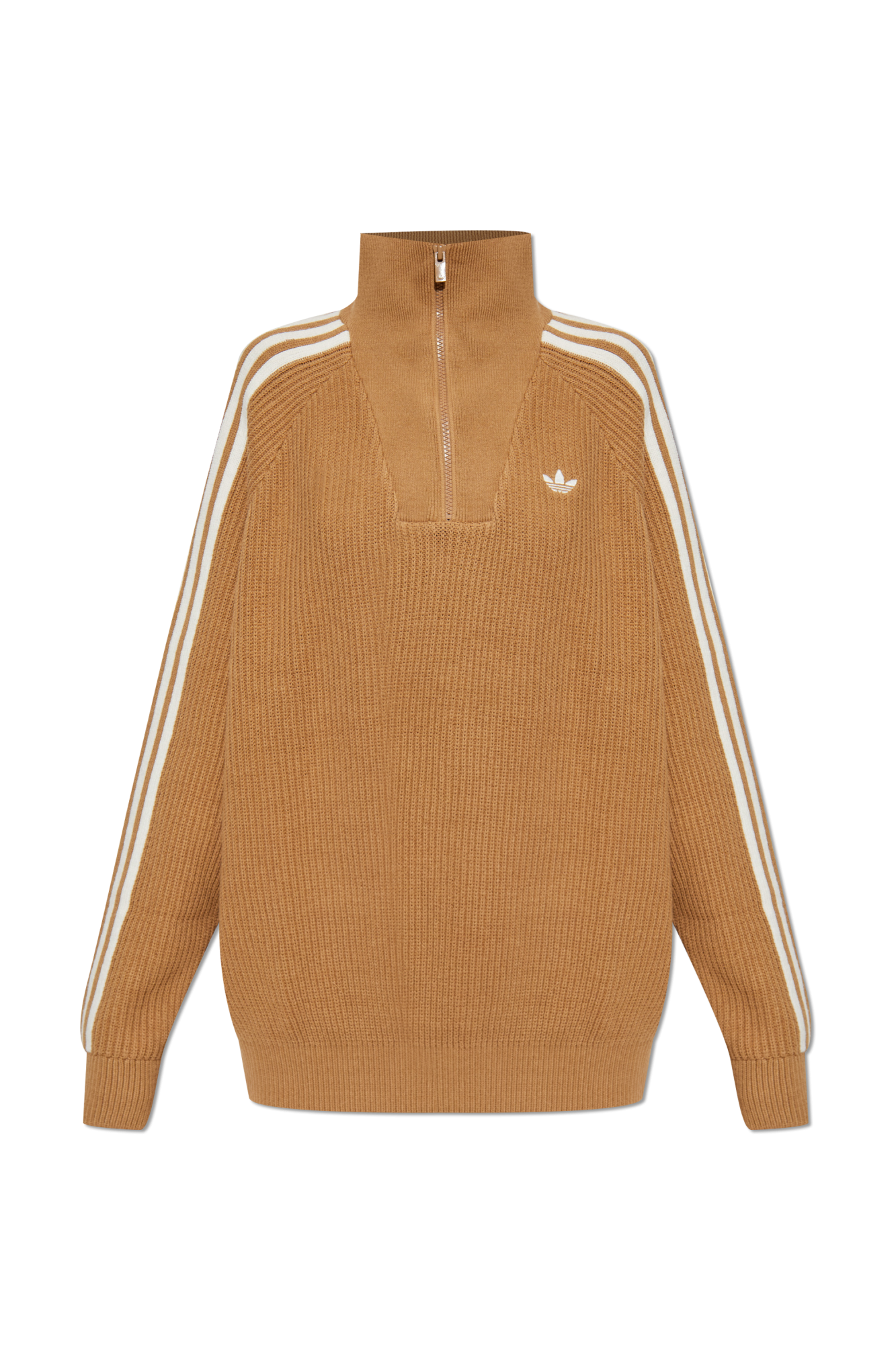 ADIDAS Originals Sweater with a zip-up collar | Women's | Vitkac